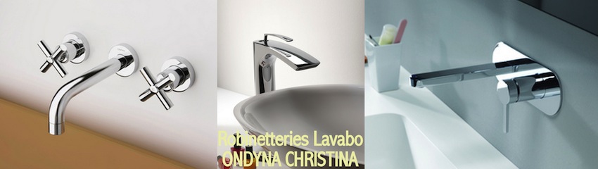 Robinetterie lavabo Ondyna-Christina