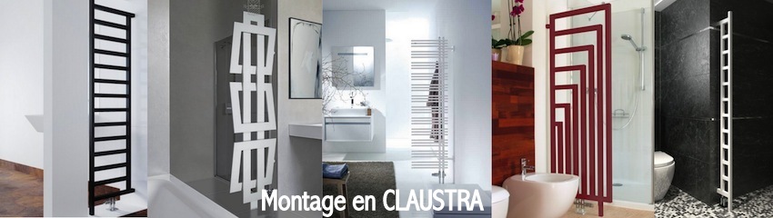 sèche-serviettes en claustra