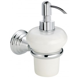 Porte-savon liquide rétro céramique MUSEO