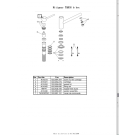 Cartouche Ceramique mitigeur TAROS - FRANKE