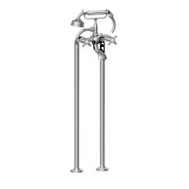 ENSEMBLE MELANGEUR ASCOTT + COLONNES POUR BAIGNOIRE SUR PIEDS