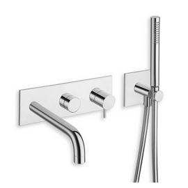 MITIGEUR BAIN-DOUCHE CHROME 2 SORTIES TRIVERDE