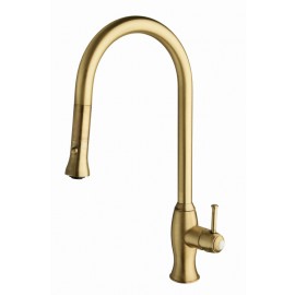 Mitigeur cuisine CANOVA Vieux bronze douchette