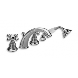 MELANGEUR BAIN-DOUCHE PARIGI 4 TROUS SUR PLAN