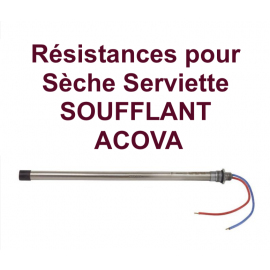 TOUTES les Résistances pour Sèche Serviette Soufflant - ACOVA