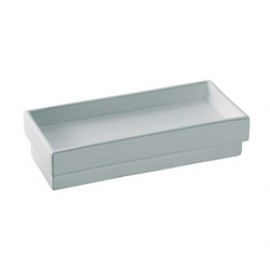 PORTE EPONGE SKUARA CERAMIQUE BLANC