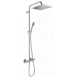 COLONNE DE DOUCHE THETA CUBE THERMOSTATIQUE COMPLETE CHROME