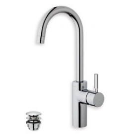 MITIGEUR LAVABO TRIVERDE BEC HAUT 314 MM MOBILE