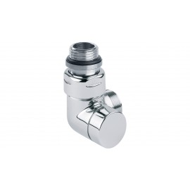 T de retour droite Equerre inversée MM 1/2" 24/19  Chrome
