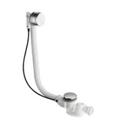 VIDAGE REMPLISSAGE BAIGNOIRE PAR TROP PLEIN 57CM CHROME