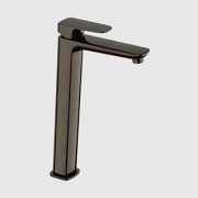 détails LYKE MITIGEUR NOIR BRILLANT Haut :  282 mm