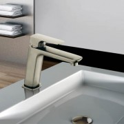 détails LYKE MITIGEUR Gris Acier Haut : 150 mm