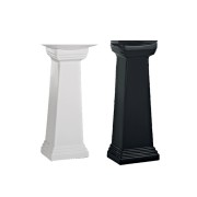 détails Colonne pour lavabo ASCOTT Blanc ou Noir