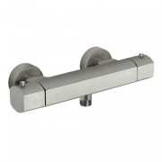 détails DOUCHE THERMOSTATIQE LYKE GRIS ACIER BROSSÉ 86PW511TH