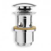BONDE LAITON UP&DOWN LAVABO AVEC TROP PLEIN  CHROME 