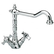détails MELANGEUR EVIER CHAMBORD CHROME CH13051