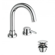détails TRIVERDE MITIGEUR LAVABO 2 TROUS