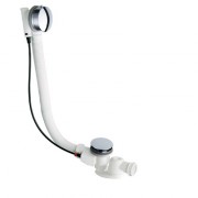 détails VIDAGE BAIGNOIRE AUTOMATIQUE 80 cm NF LONG LIFE + SIPHON CHROME 