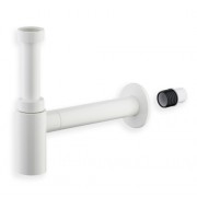 détails SIPHON LAVABO ABS  BLANC MAT