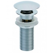 détails BONDE 130 mm LAITON UP & DOWN Chrome