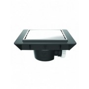 détails Bonde 60 mm Horizontale pour douche plain pied