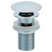 détails BONDE 100 mm LAITON UP & DOWN Chrome