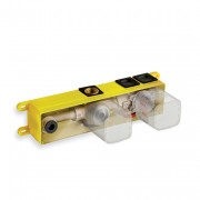détails BATI MECANISME BOX THERMOSTATIQUE ENCASTRE 3 SORTIES 