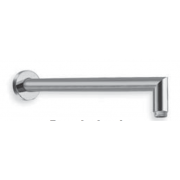 détails BRAS DE DOUCHE UNIX RENFORCE INOX BROSSE 35 CM