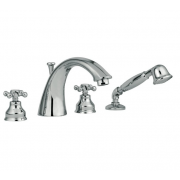 détails VERSAILLES MELANGEUR BAIN-DOUCHE 4 TROUS