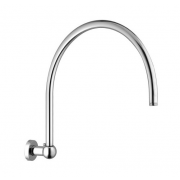 détails Bras de douche col de Cygne pivotant Laiton
