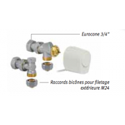 détails KIT 95 bitube Vanne JAGA 2 voies avec moteur