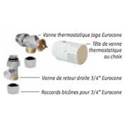 détails Kit 222 raccords vers le SOL