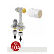 détails Kit 144 Droit CHAUFFER / REFROIDIR JAGA 50 mm Universelle 