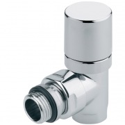 Vanne manuelle MF 90° 1/2" 1/2" Finition : Chrome
