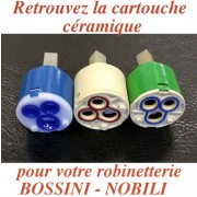 détails Cartouche Céramique Mitigeur NOBILIS