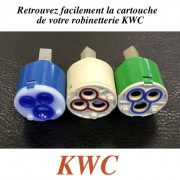 détails Cartouche ceramique pour Mitigeur cuisine - KWC