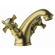 détails MELANGEUR LAVABO CHAMBORD RETRO VIEUX BRONZE CH10892