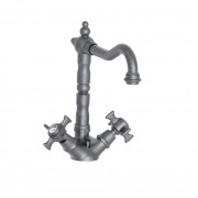 détails MELANGEUR LAVABO CHAMBORD METAL BROSSÉ CH11177
