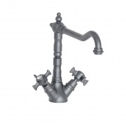 détails MELANGEUR EVIER CHAMBORD MÉTAL BROSSÉ CH13077