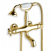 détails CHAMBORD BAIN DOUCHE DORÉ THERMOSTATIQUE