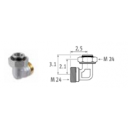 Courbe 90° JAGA PRO