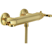détails DUBAI Thermostatique Douche Doré