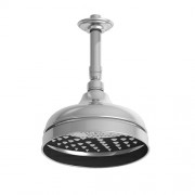 détails DOUCHE DE TETE RONDE RETRO ANTICALCAIRE 220 MM