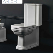 détails WC Céramique WALDORF Réservoir attenant