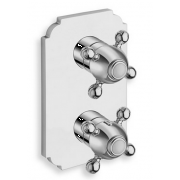 détails FAÇADE PARIGI THERMOSTATIQUE 2 SORTIES SANS MECANISME