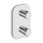 détails FACADE DOUCHE NEW DAY THERMOSTATIQUE ENCASTREE ABS 1 SORTIE CHROME 