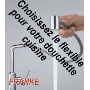 flexible douchette pour mitigeur cuisine franke