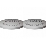 détails MONTMARTRE - Jeu de pastilles porcelaine Chaud-Froid - HORUS