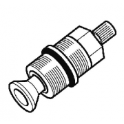 Tête à clapet - Mécanisme à joint plat M20 x 1.25 KWC