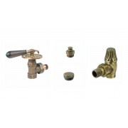 Kit complet robinetterie radiateur Rétro Classic Art MF 1/2" 1/2"